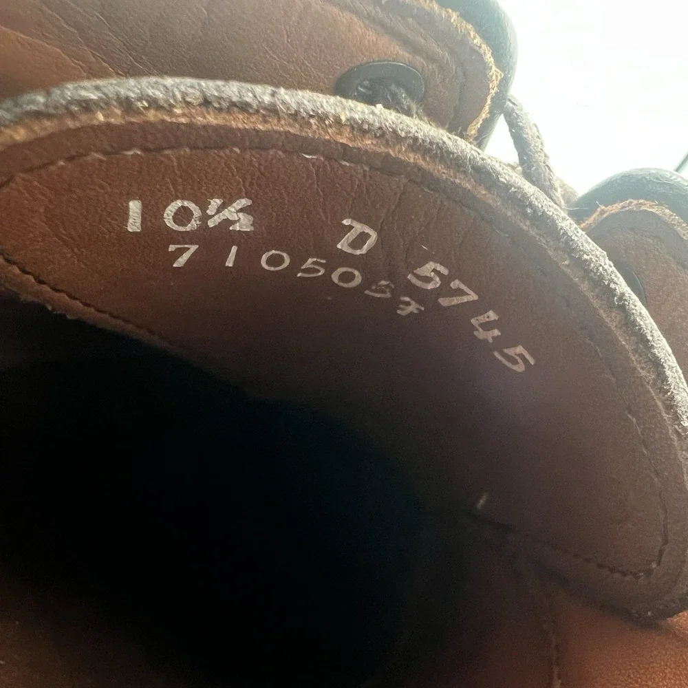 Allen Edmonds Fifth Avenue Shoes Men's 10.5 D Brown Leather Oxford Made In USA